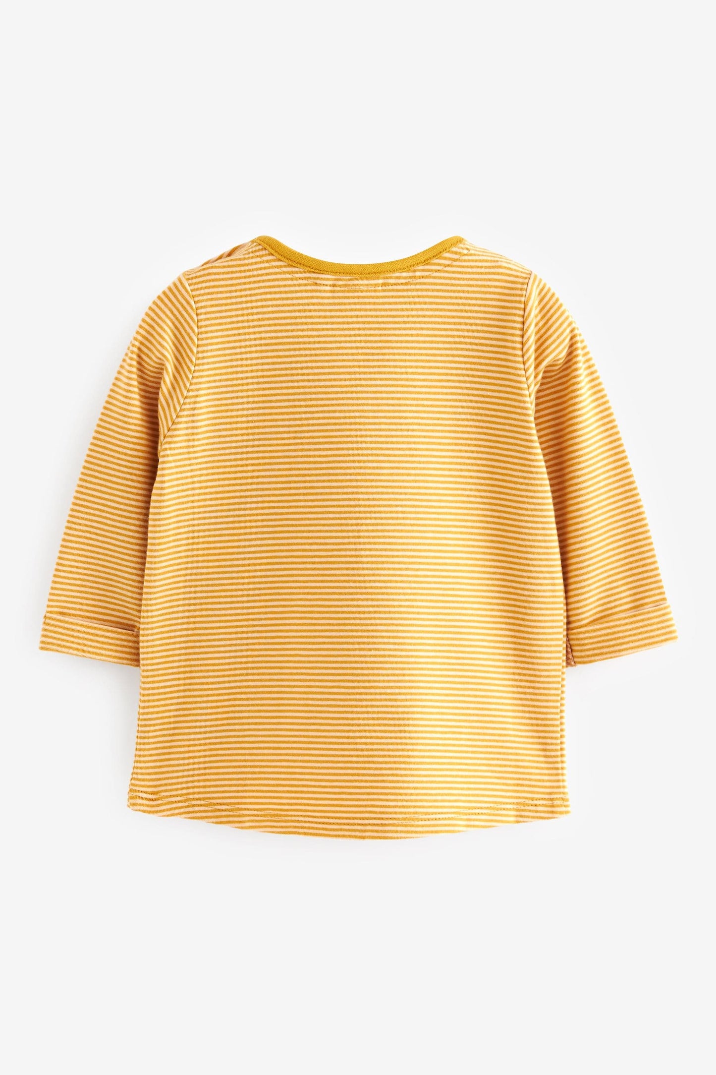 Yellow long sleeves top