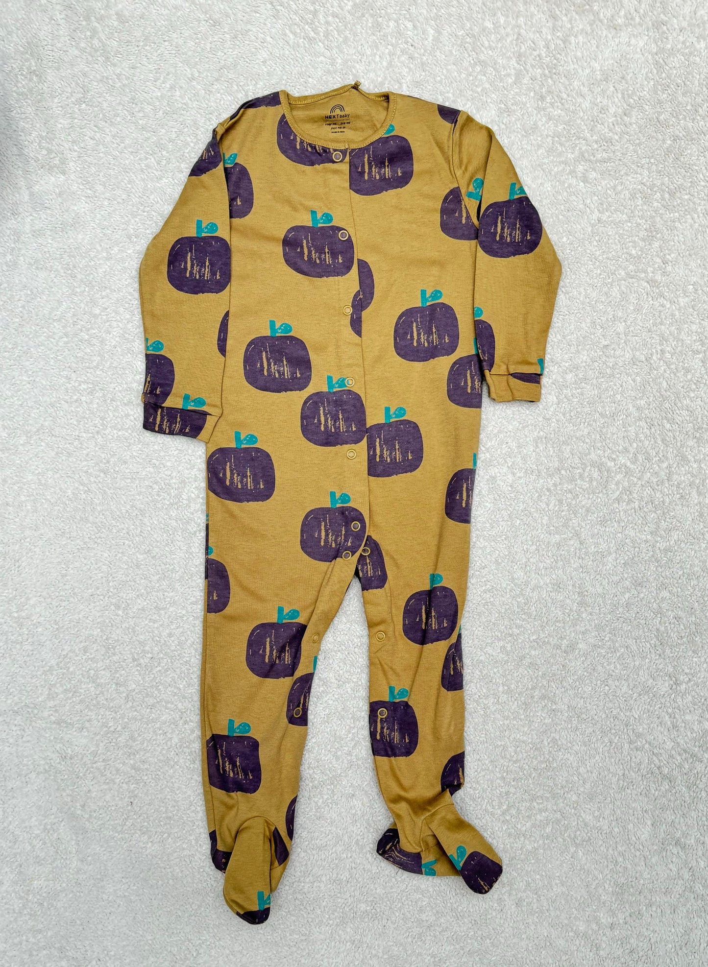 Sleepsuit - Full sleeves Olive Green