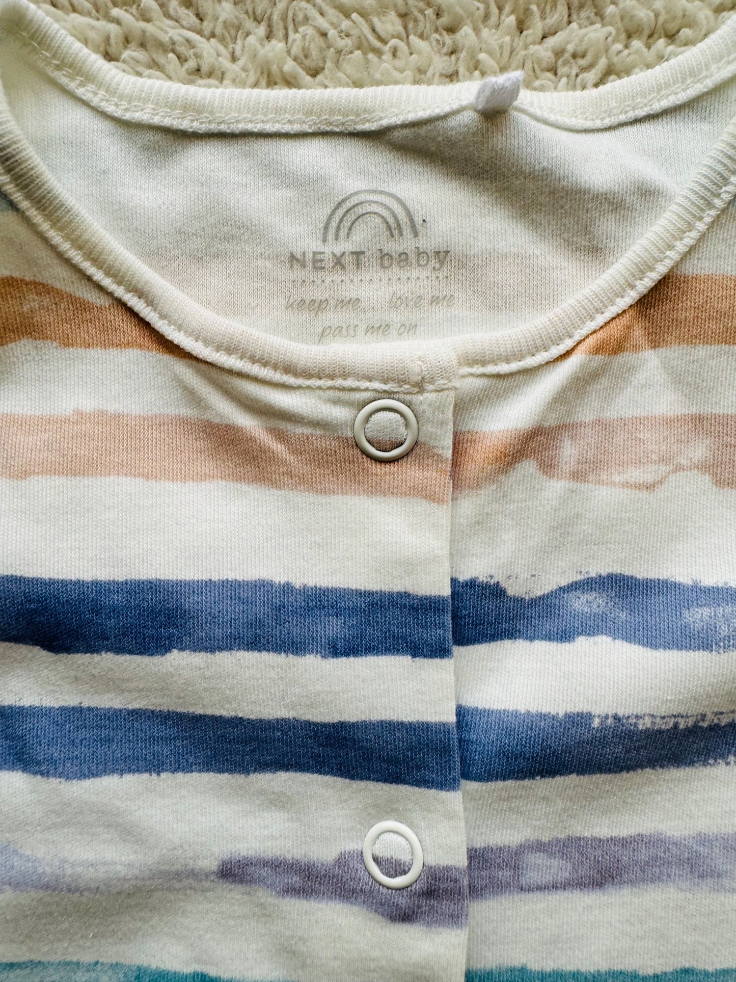 Bodysuit - Stripes on white