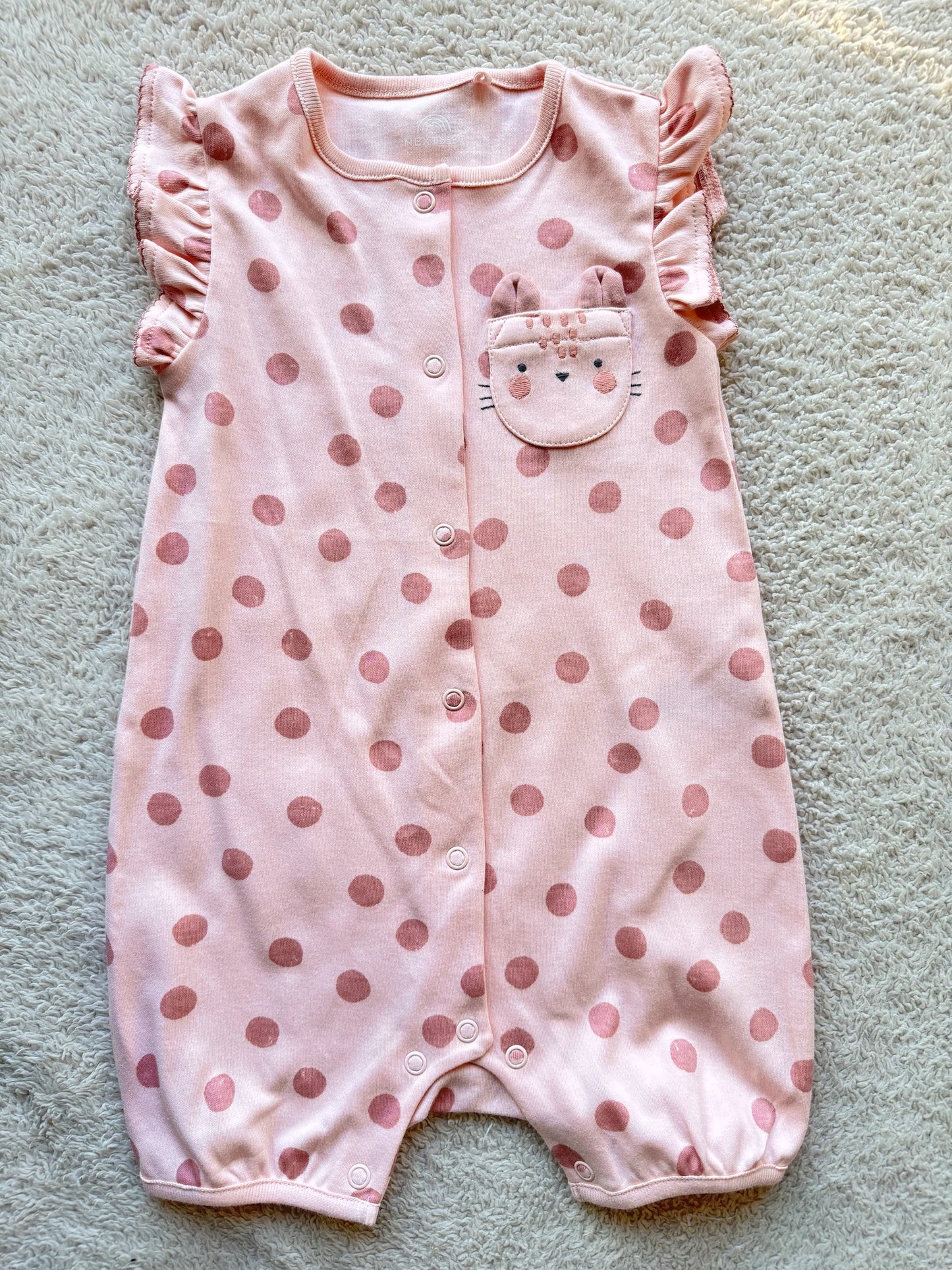 Bodysuit - Pink with pocket