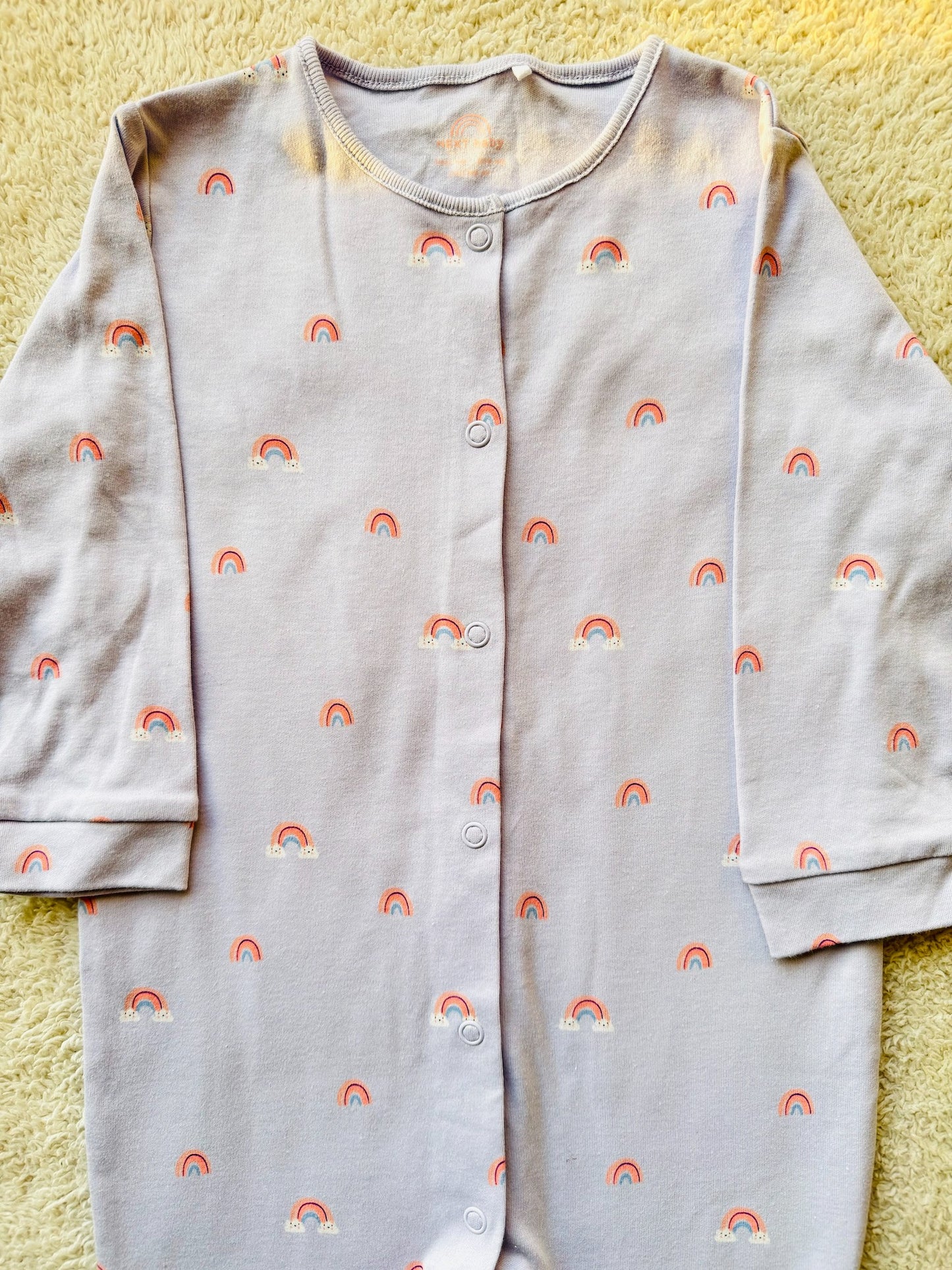 Bodysuit - Rainbows on lilac