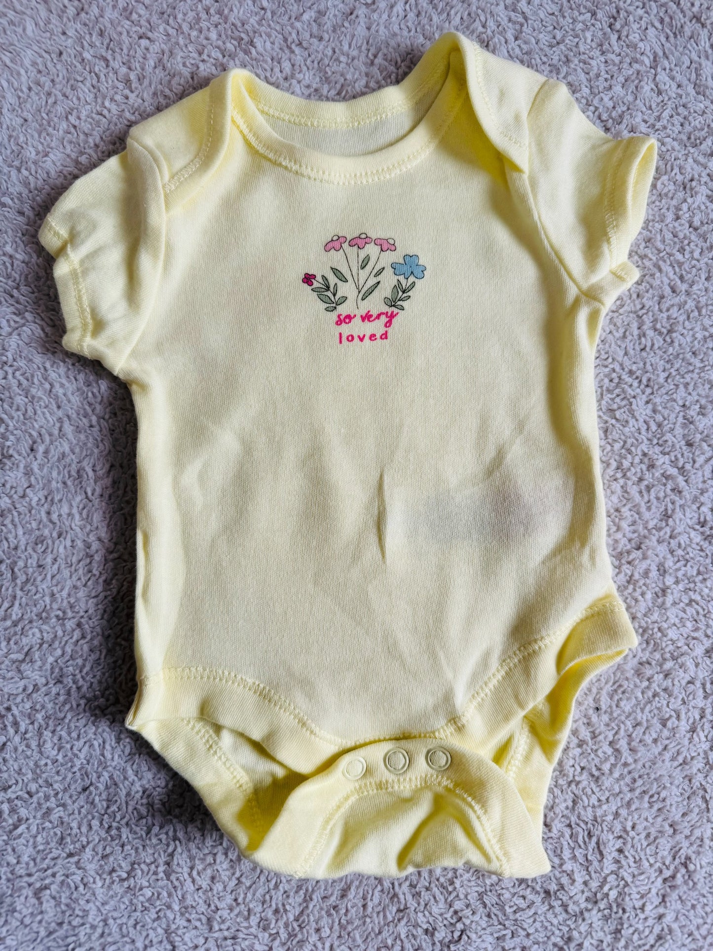 Half sleeves bodysuit - Yellow so very loved