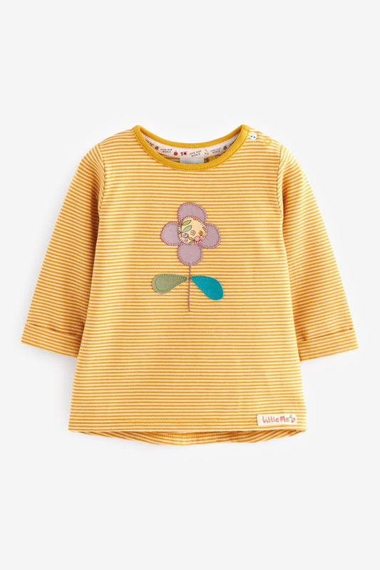 Yellow long sleeves top
