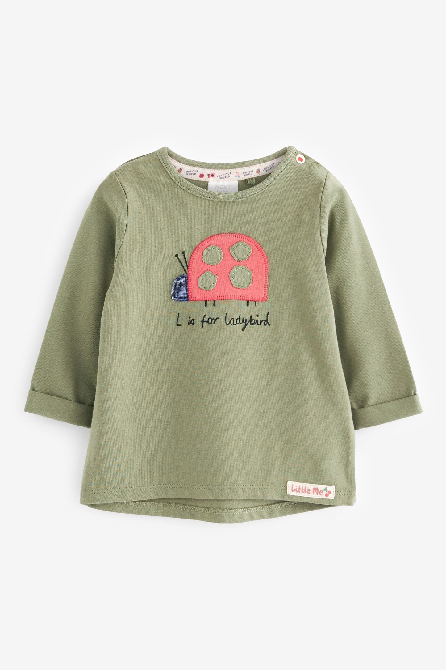 Green long sleeves top