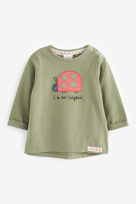 Green long sleeves top