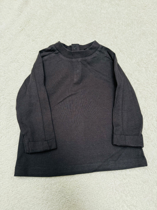 Plain Grey Roundneck Jersey Tshirt