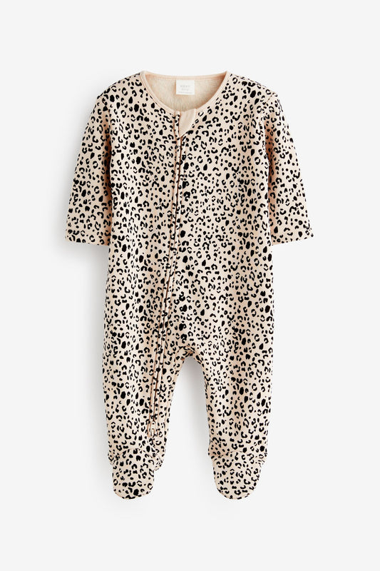 Fleece Lined Baby Sleepsuit
