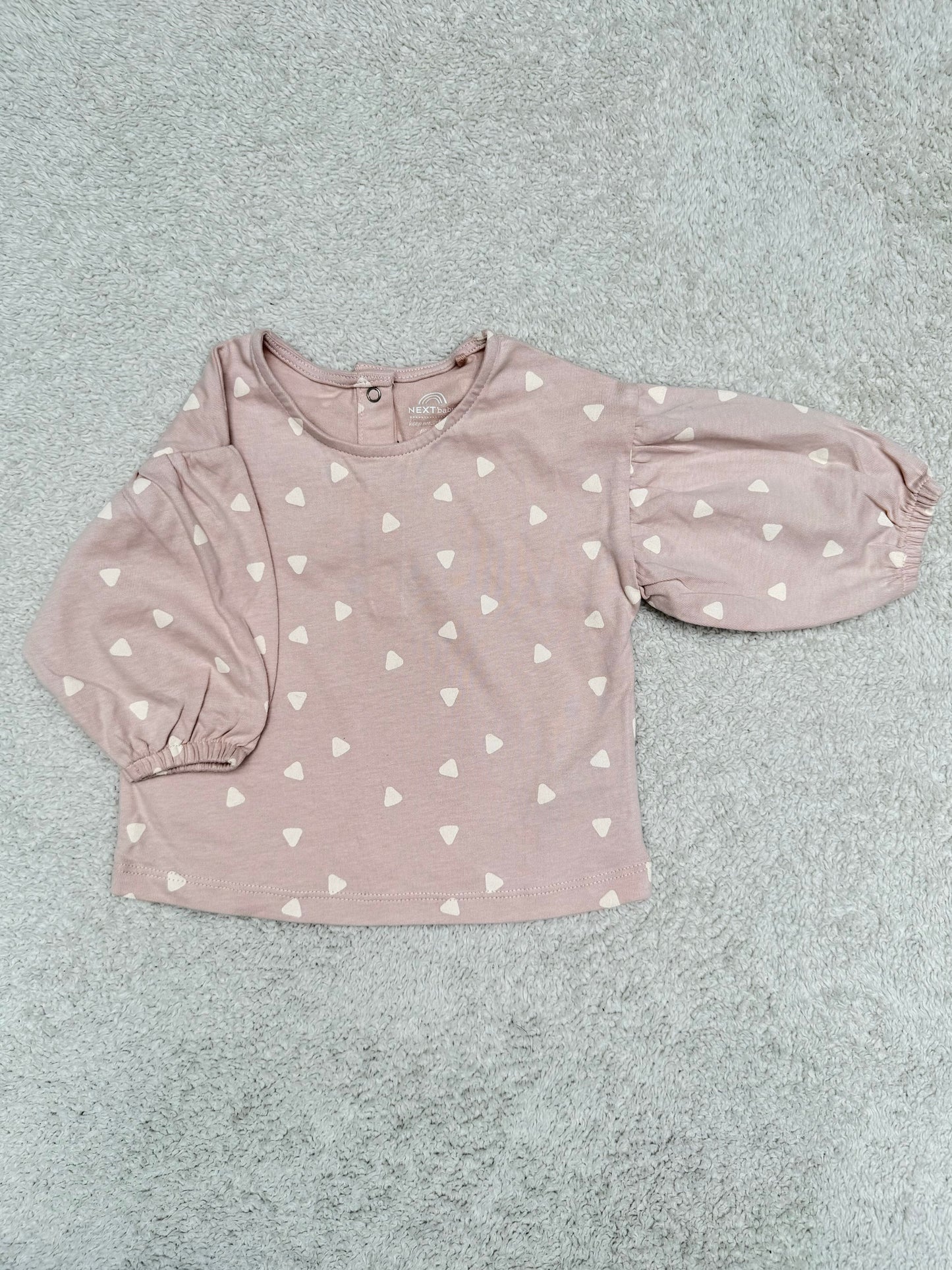 Long Sleeves Top For Girls - Pink