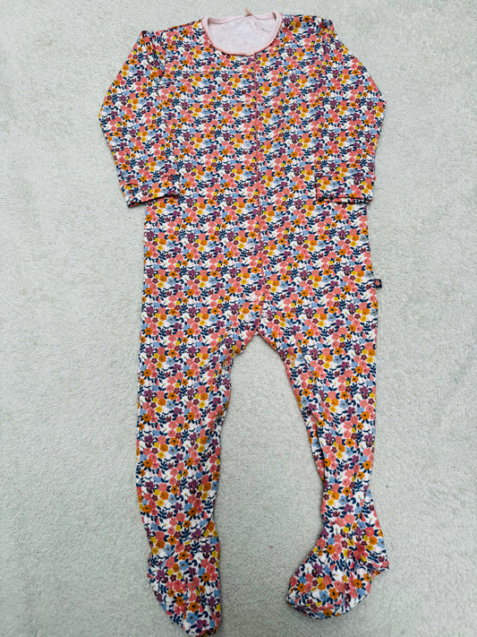 Sleepsuit - Multi colour flowers