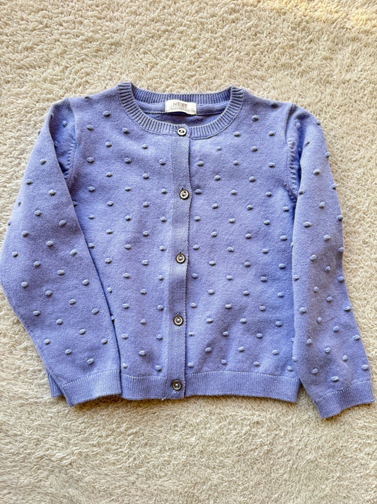 Sweater - Buttoned lilac